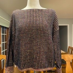 Women’s multi color blue sweater